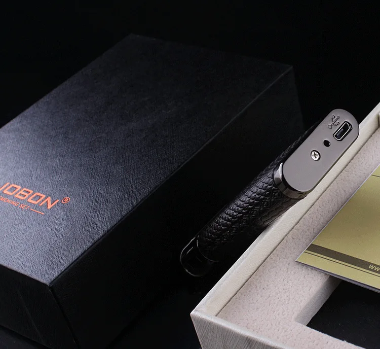 Новая кожаная USB Электронная зажигалка перезаряжаемая электронная сигаретная плазма двойная дуговая палка импульсные гаджеты встряхивание зажигания