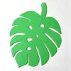Green WEIGAO 6 шт. DIY Бумага черепаха лист/ладонь фон с листьями Декор DIY Свадебная вечеринка День Рождения Вечеринка домашний сад украшения принадлежности - Цвет: Green