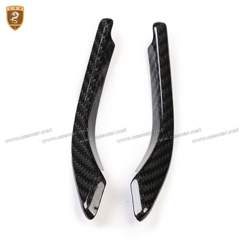 6 шт./компл. боковые вентиляционные отверстия из настоящего углеродного волокна
