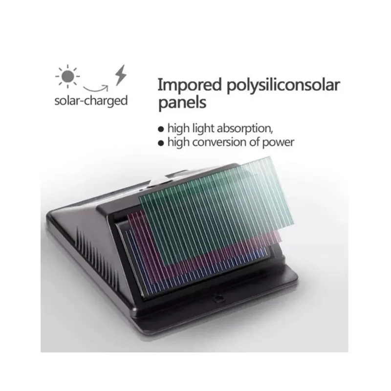 Светодиодный уличный фонарь на солнечной батарее водонепроницаемый