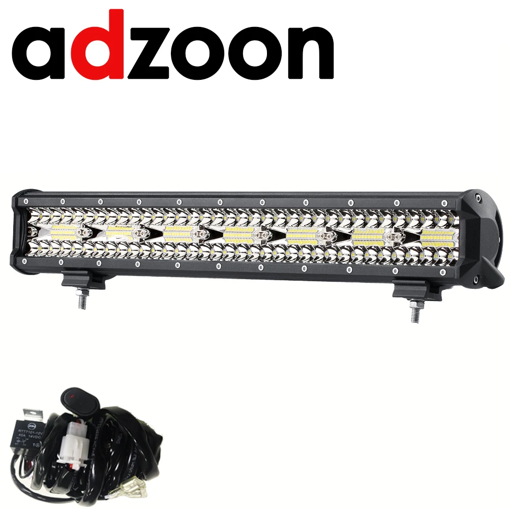 ADZOON освещение бар 20 ''дюймовый 420 Вт combo Луч offroad светодиодный свет для 12 в 24