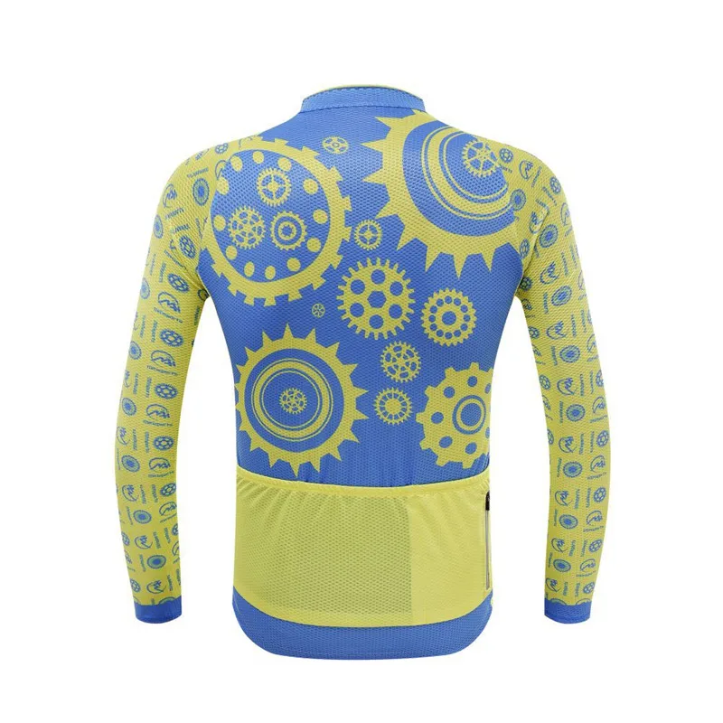 С длинным рукавом Велоспорт Для мужчин Наборы для ухода за кожей с