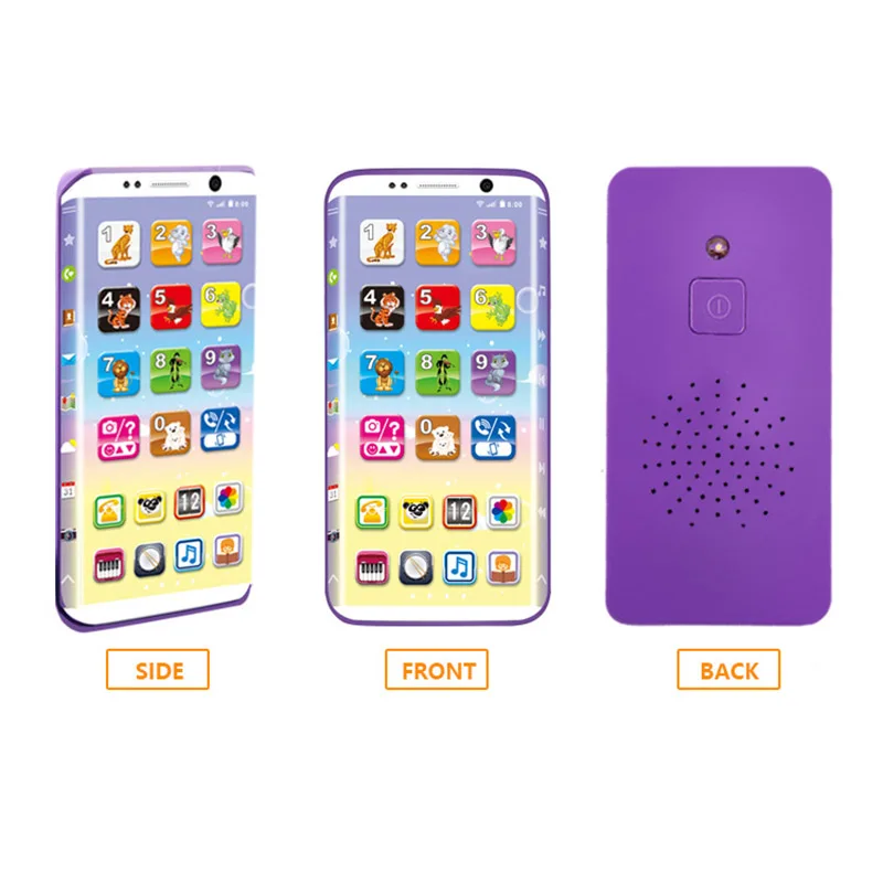 Детский игрушечный смартфон s развивающий Смартфон USB порт трогательный экран