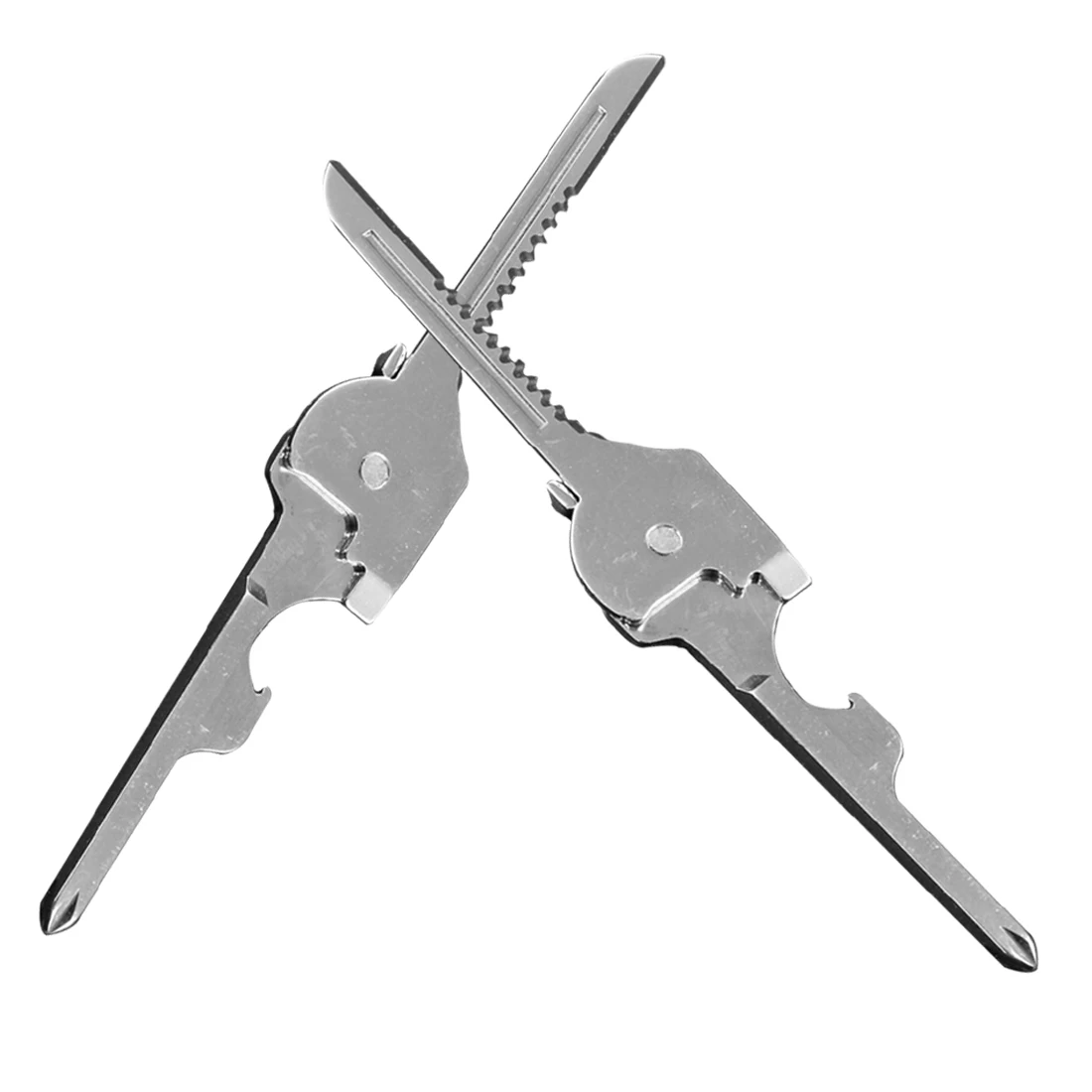 Мини брелок для ключей Мультитул Key 6 в 1 карманные плоскогубцы кемпинга и