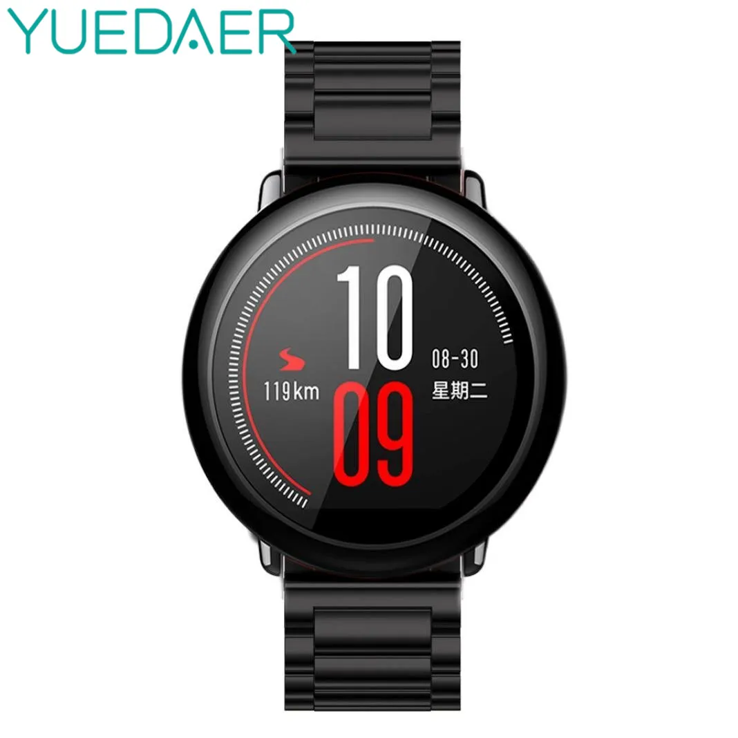 YUEDAER чехол для Xiaomi Amazfit Stratos 2, защитный мягкий силиконовый Полный Чехол для Amazfit Stratos 2 S, чехол из ТПУ, противоударный