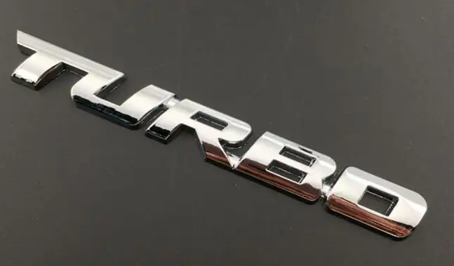 

Новый Стайлинг автомобиля Turbo Boost загрузка увеличения 3D металлический хромированный цинковый сплав 3D эмблема значок наклейка авто аксессуар