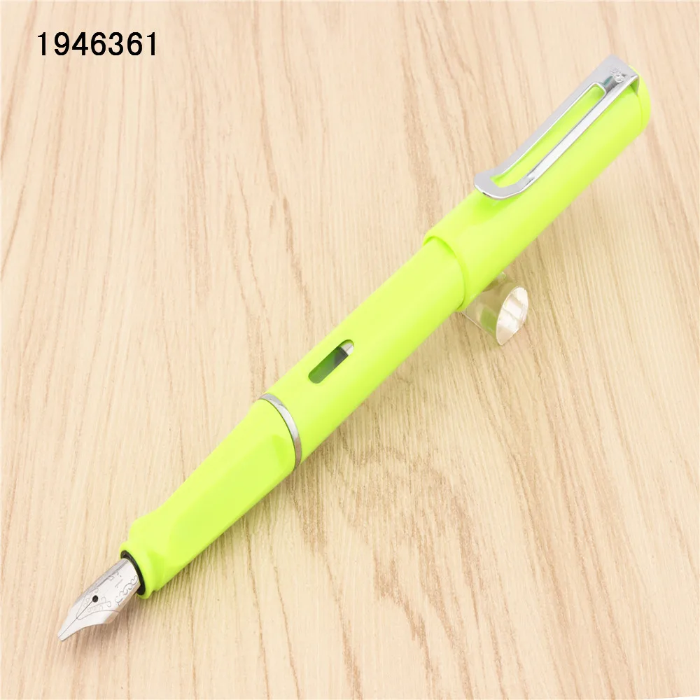 Jinhao 871 флуоресцентная зеленая Готическая параллельная художественная Цветочная