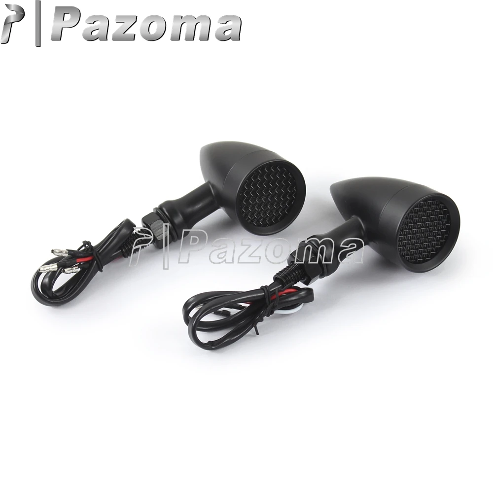 10 мм LED дымовая Янтарная линза алюминиевый мотоцикл сигнальный указатель