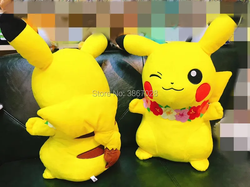 Новая коллекция Kuji спящий Пикачу EEVEE мягкая плюшевая игрушка подарок Большой 40 см