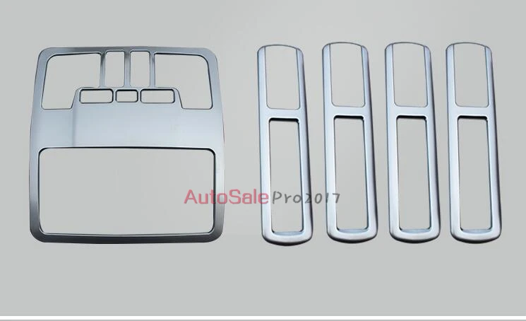 ABS хромированный пластиковый матовый внутренний люк передсветильник + Задняя