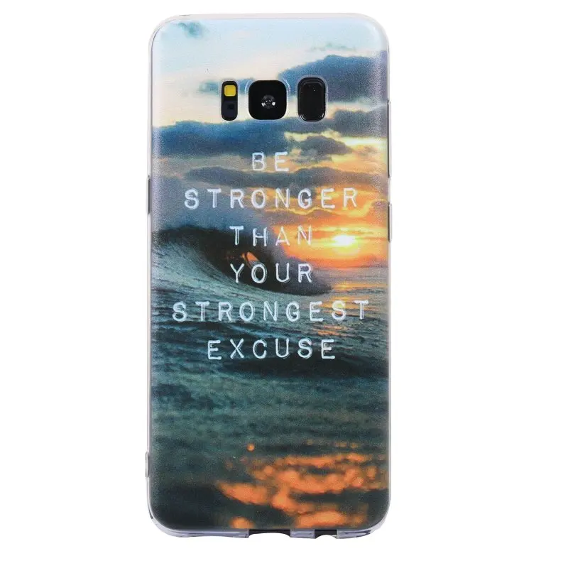 Мягкие чехлы из ТПУ для samsung Galaxy S8 чехол силиконового геля Coque плюс Чехол телефона