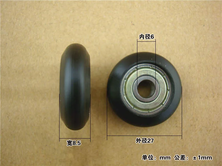 Высококачественные шарикоподшипники с полиформальдегидным помпоном 626zz