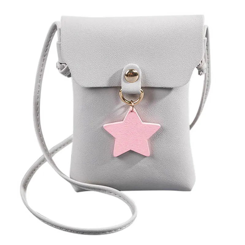 Женская наплечная сумка через плечо из искусственной кожи с пряжкой и