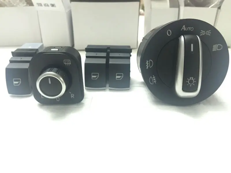 Быстрая доставка переключатель окна зеркало фар для Volkswagen VW passat B6 Eos Golf GTI mk 5 6 4