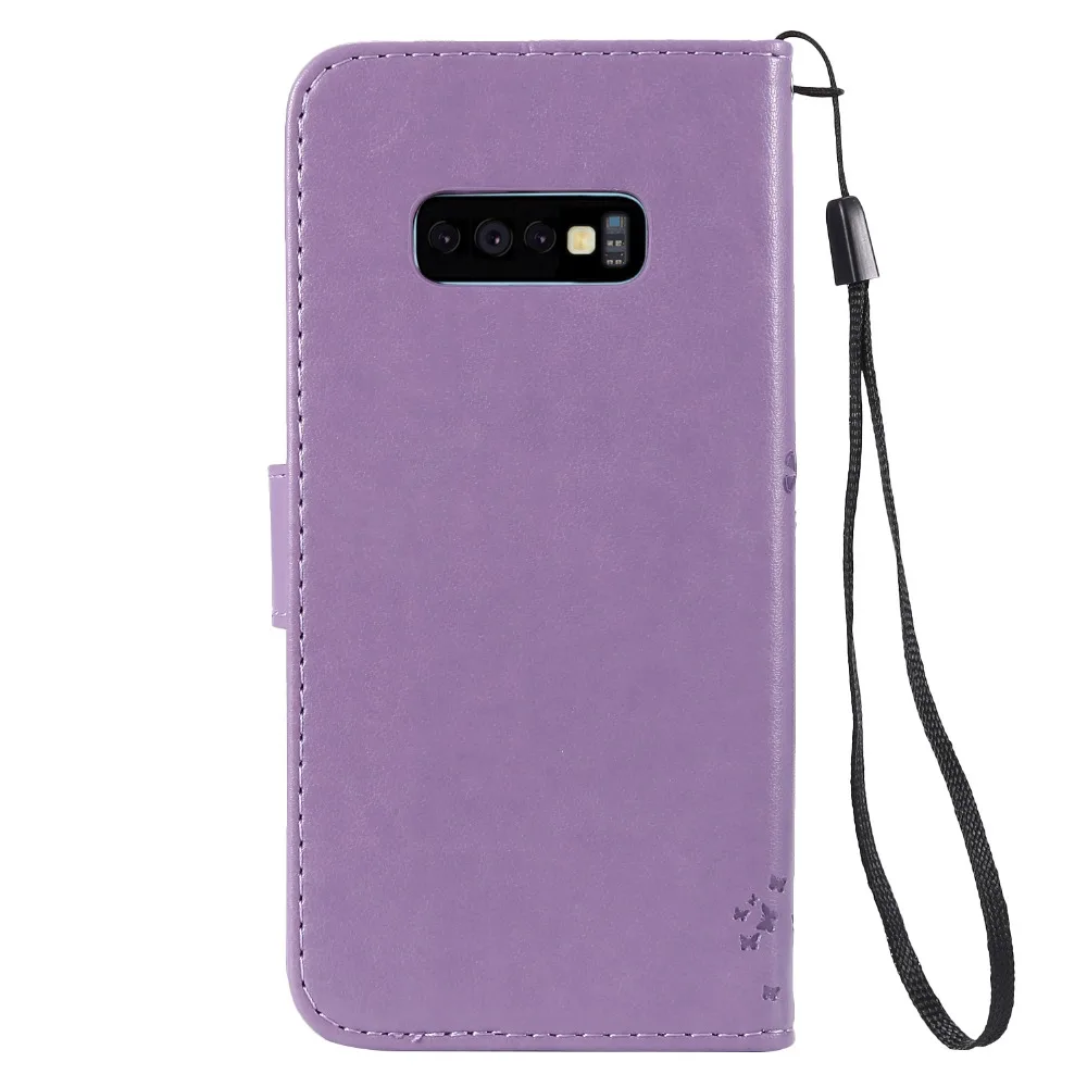 Флип Чехол Для samsung Galaxy S10 S8 S9 S6 S7 край S3 S4 S5 J1 J3 J5 J7 A5 A3 J4 J6 A6 A7 A8 A9 из искусственной кожи чехол-портмоне