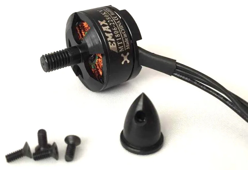 4x MT1806 2280KV бесщеточный двигатель CW CCW Для дрона квадрокоптера мультиротора |