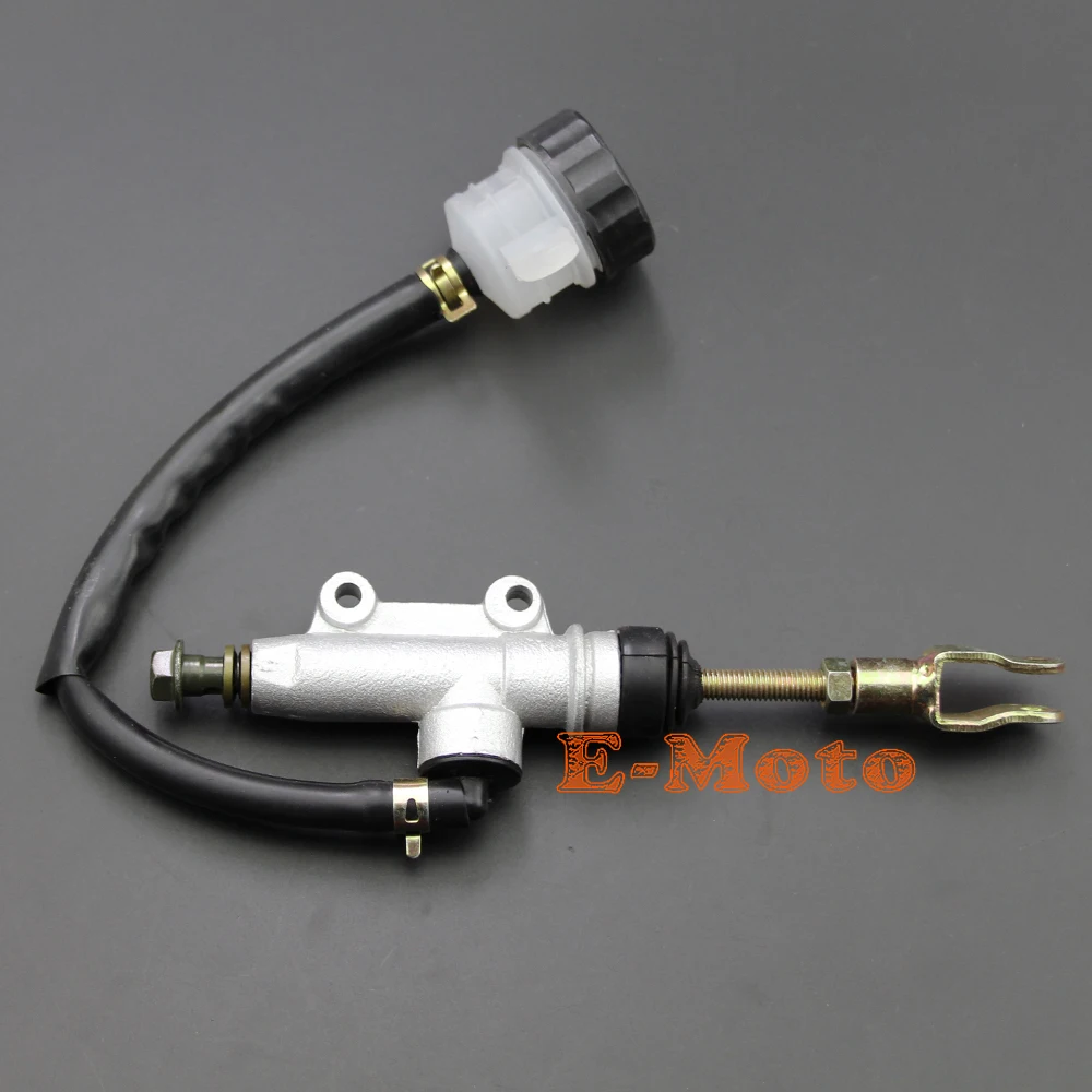 Основной цилиндр для заднего тормоза мотоцикла с резервуаром жидкости