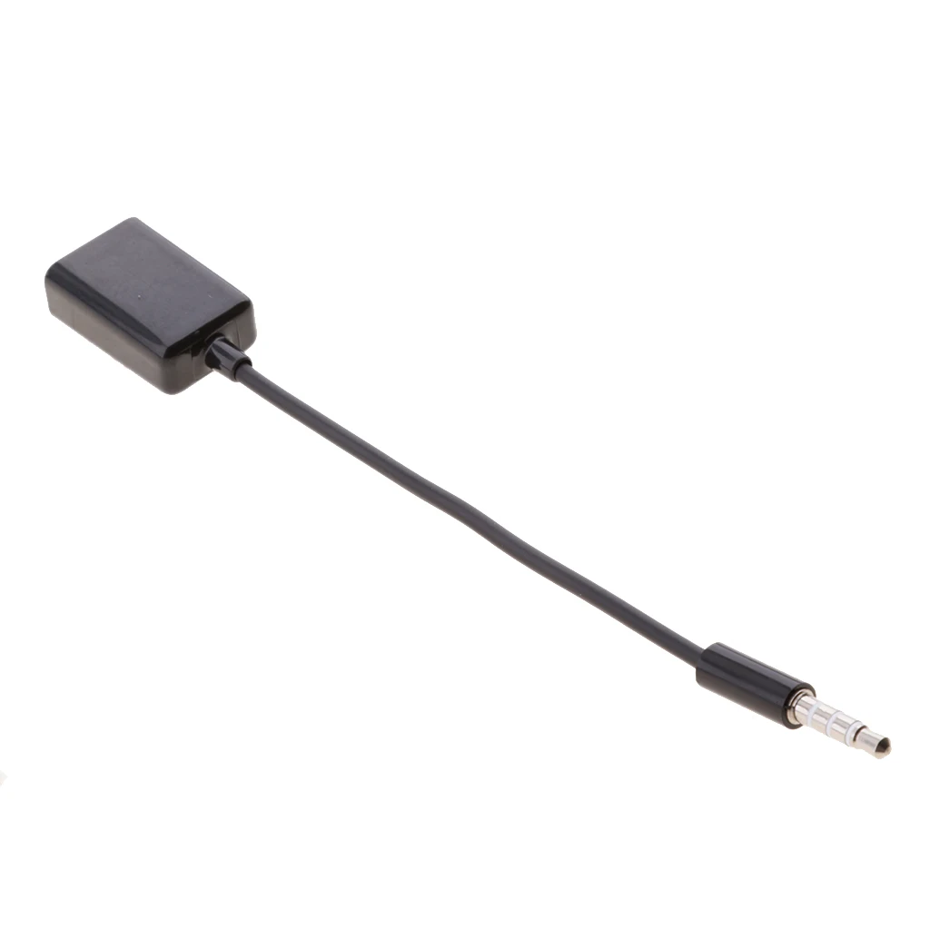 Кабель конвертер 3 5 мм 1/8 дюйма штекер AUX аудио разъем USB 2 0 кабель переходник для