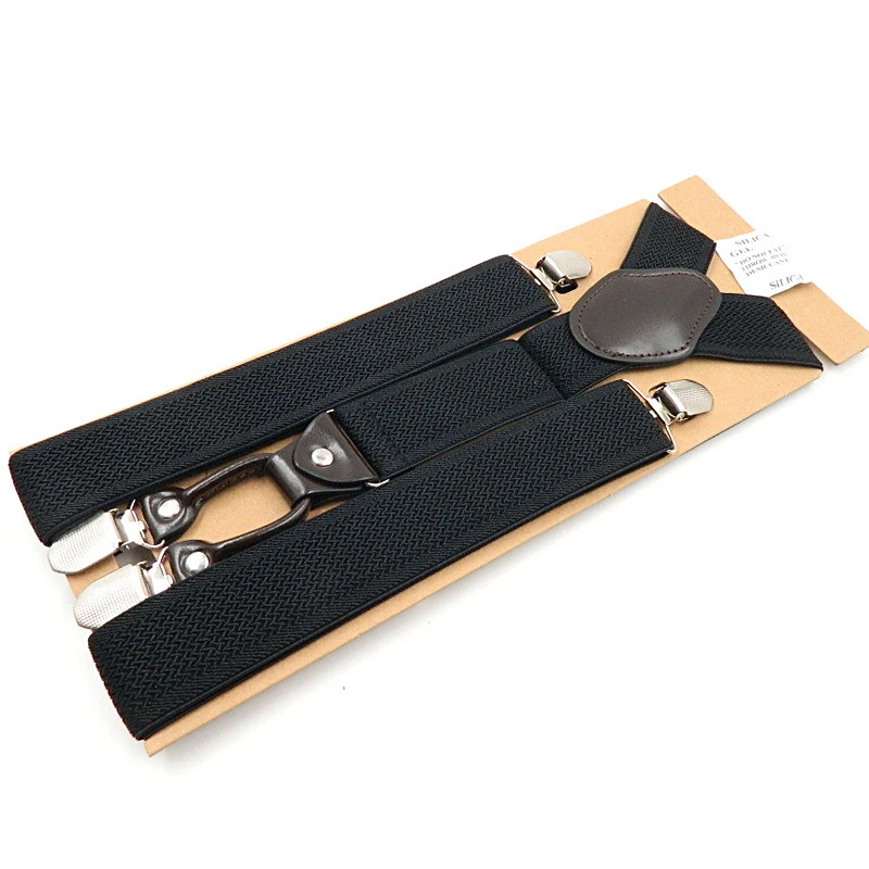 Подтяжки 2019 новый бренд для взрослых мужчин 3 5*125 см эластичный регулируемый 4