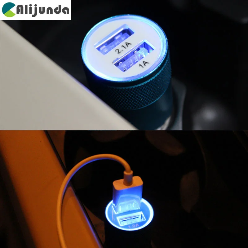 USB Автомобильное зарядное устройство прикуриватель быстрое автомобильное