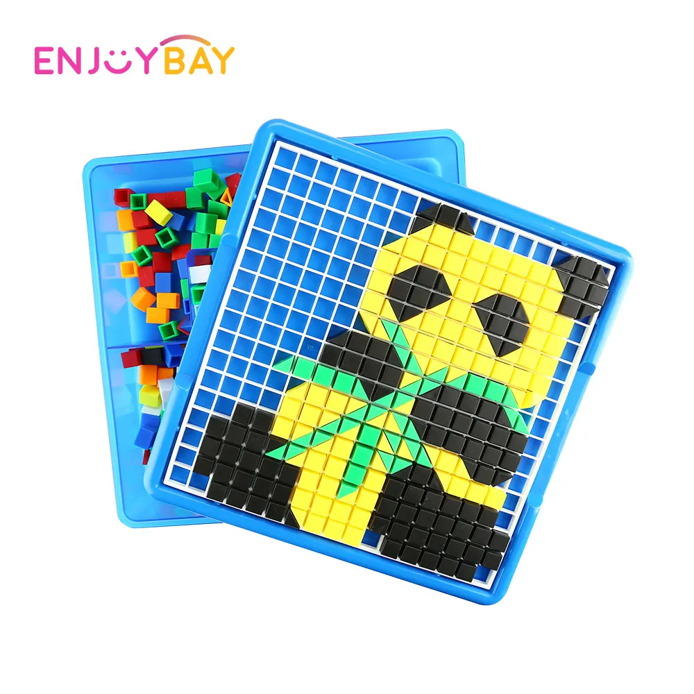 Enjoybay DIY Сборные интеллектуальные Пазлы Кнопка художественная мозаика гриб