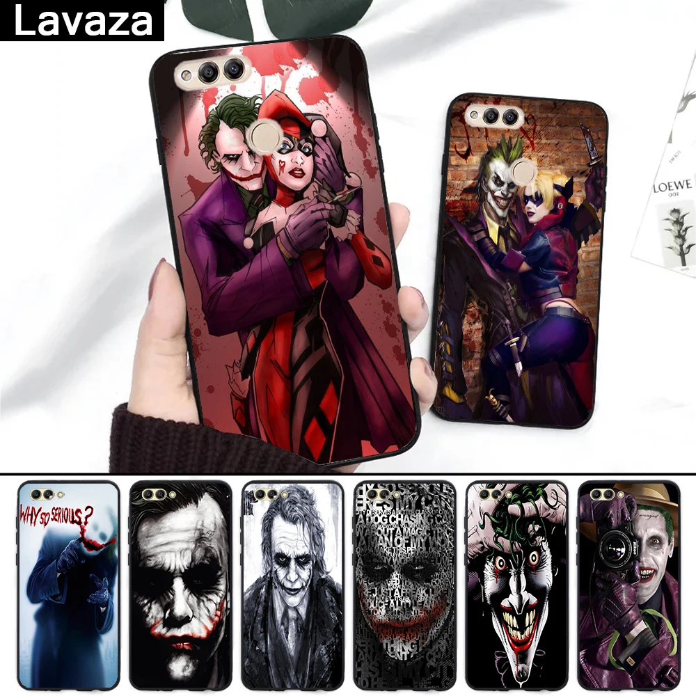 Силиконовый чехол Lavaza Joker Batman The Killing Joke для Huawei Honor 6A 7A 3GB Pro 7X 8 Lite 8X 8C 9 Note 10View 20 9X