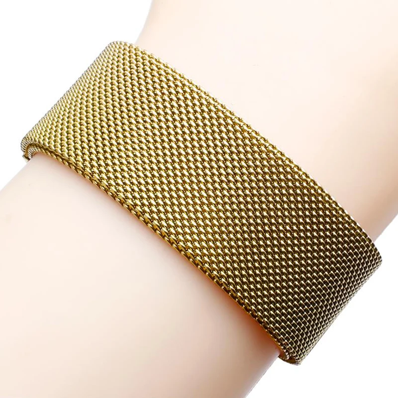 Миланская петля ремешок для Apple watch band 4, 3, 44 мм, 40 мм, iwatch 5, ремешок 42 мм, 38 мм, браслет из нержавеющей стали, аксессуары для часов