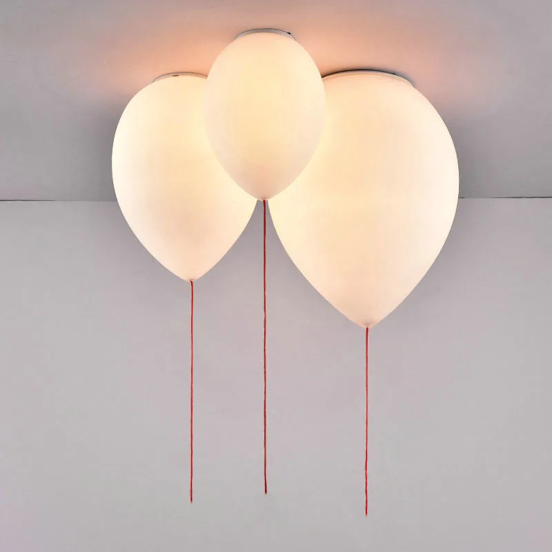 

Ceiling Light Living Balloon Colorful Children Room Bedroom Kids LED Glass Kindergarten Lamp Playground Lighting