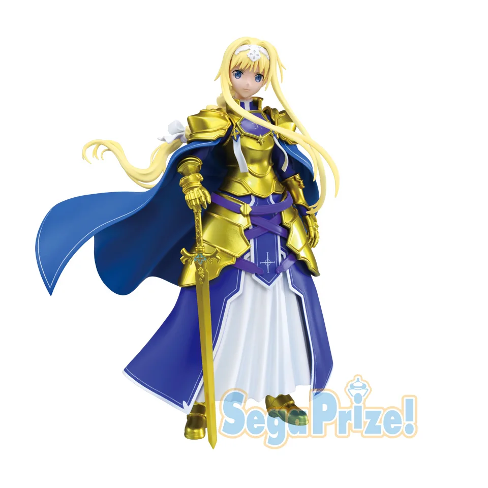 Alice Tronzo Оригинальная фигурка sega LPM Sword Art Online Alicization Алиса Асуна ПВХ экшн-модель игрушки Аниме SAO Alice figuals - Цвет: Alice