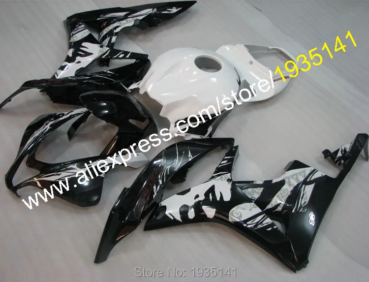 

For Honda CBR600 F5 2007 2008 CBR600F CBR 07 08 Woman Flowers Decals Motorcycle Fairing Body Kits (Injection molding)