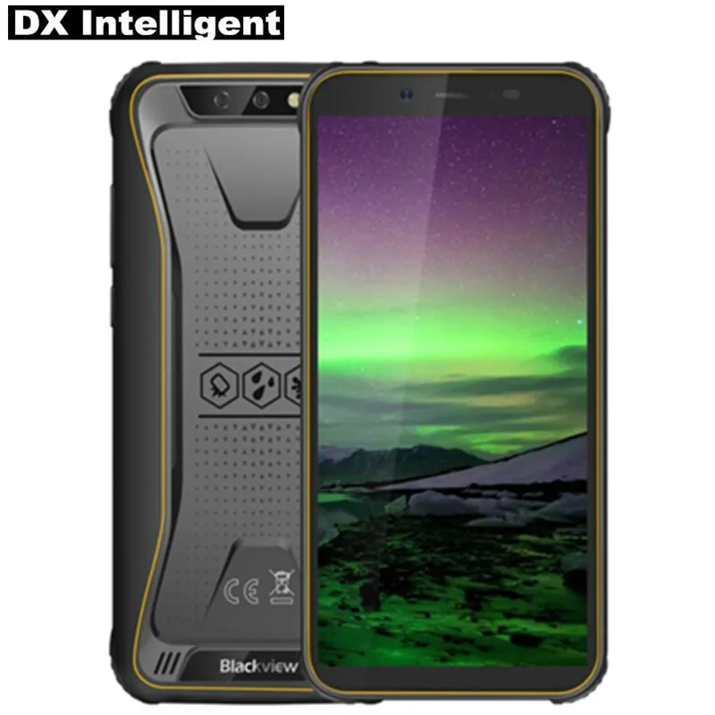 BLACKVIEW Черная Акула BV5500 водонепроницаемый смартфон с IP68 5 &quotHD + 18:9 экран Android 8 1 MTK6580P
