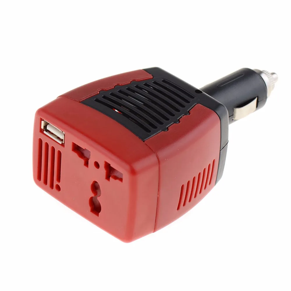 Портативные Автомобильные инверторы DC 12V к AC 220V с 5V USB портом зарядного устройства