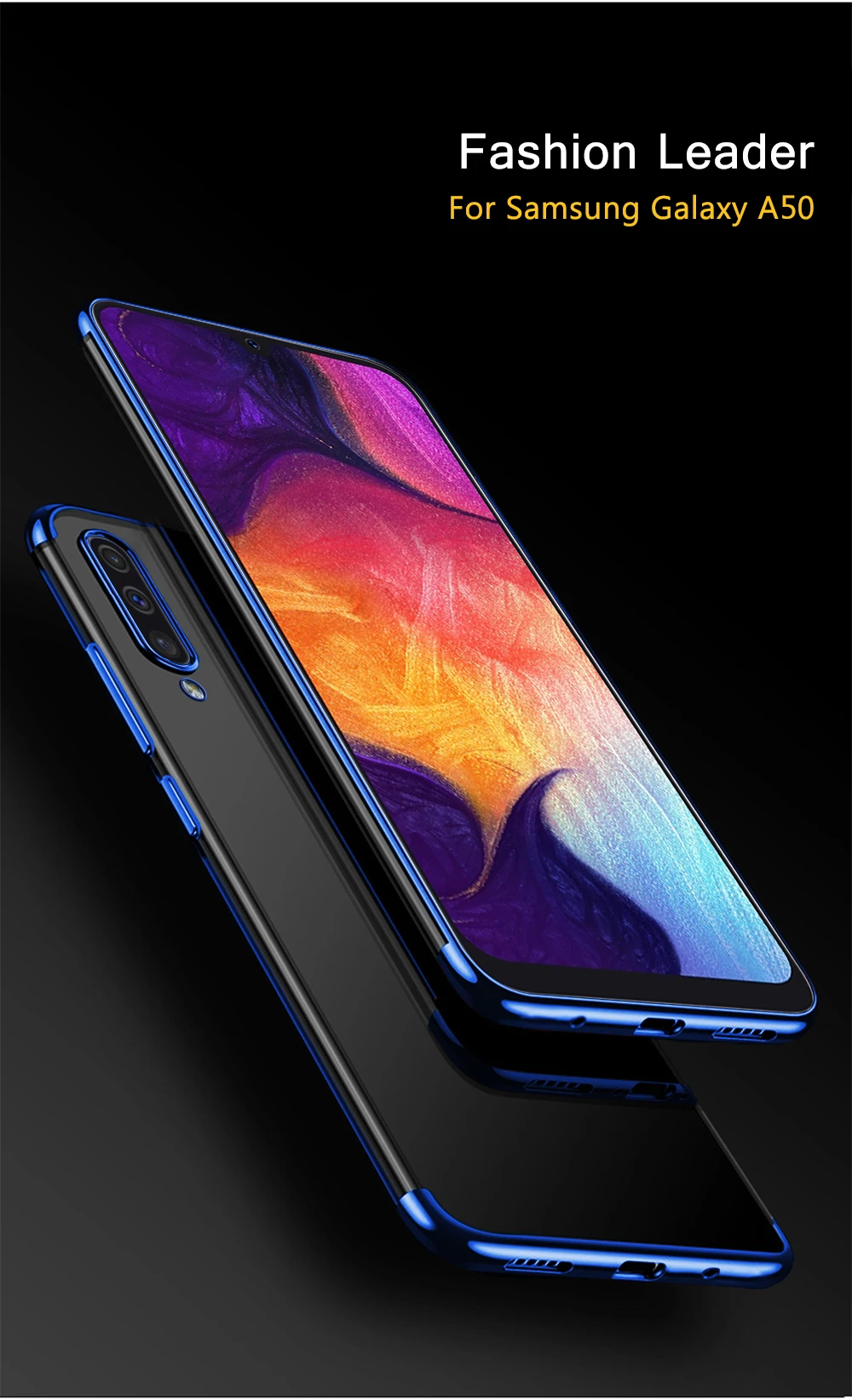 Чехол s для samsung Galaxy A30 A50 A10 A20 A70 M10 M20 M30 A40 A20E покрытие TPU мягкий силиконовый защитный прозрачный чехол для телефона