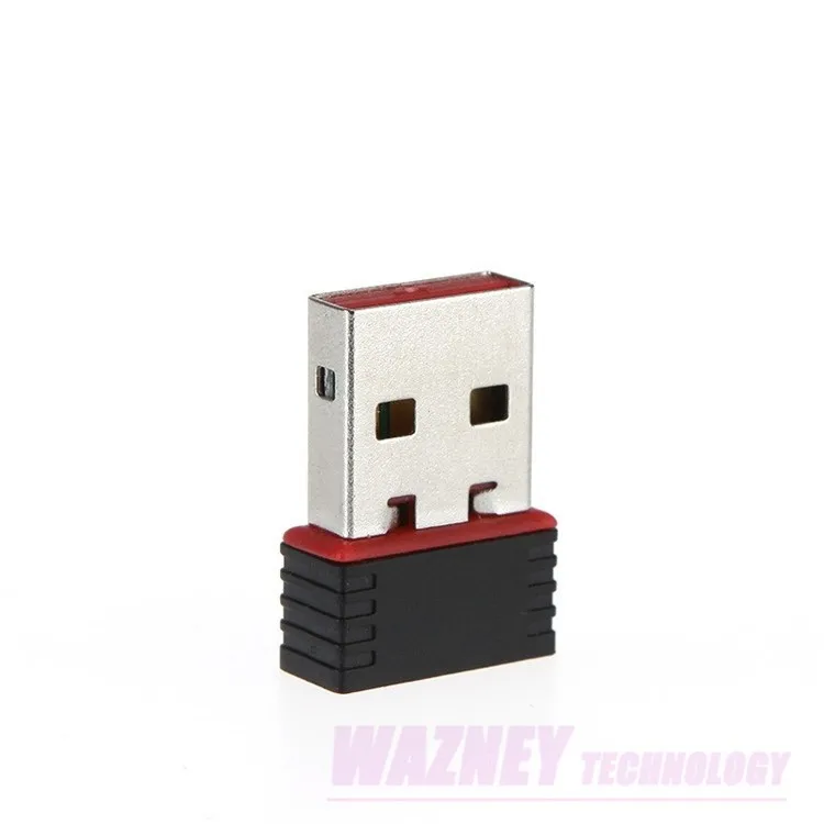1000 шт 150 м мини USB беспроводная сетевая карта WiFi передатчик сигнала/приемник настольный WLAN USB адаптер RTL8188 MT7601