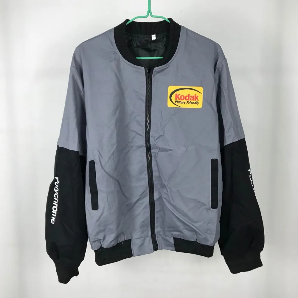 Японский Harajuku MA1Bomber куртка пилот уличная печать Kodak куртки для мужчин и женщин пальто брендовая одежда верхняя одежда Chaqueta Hombre