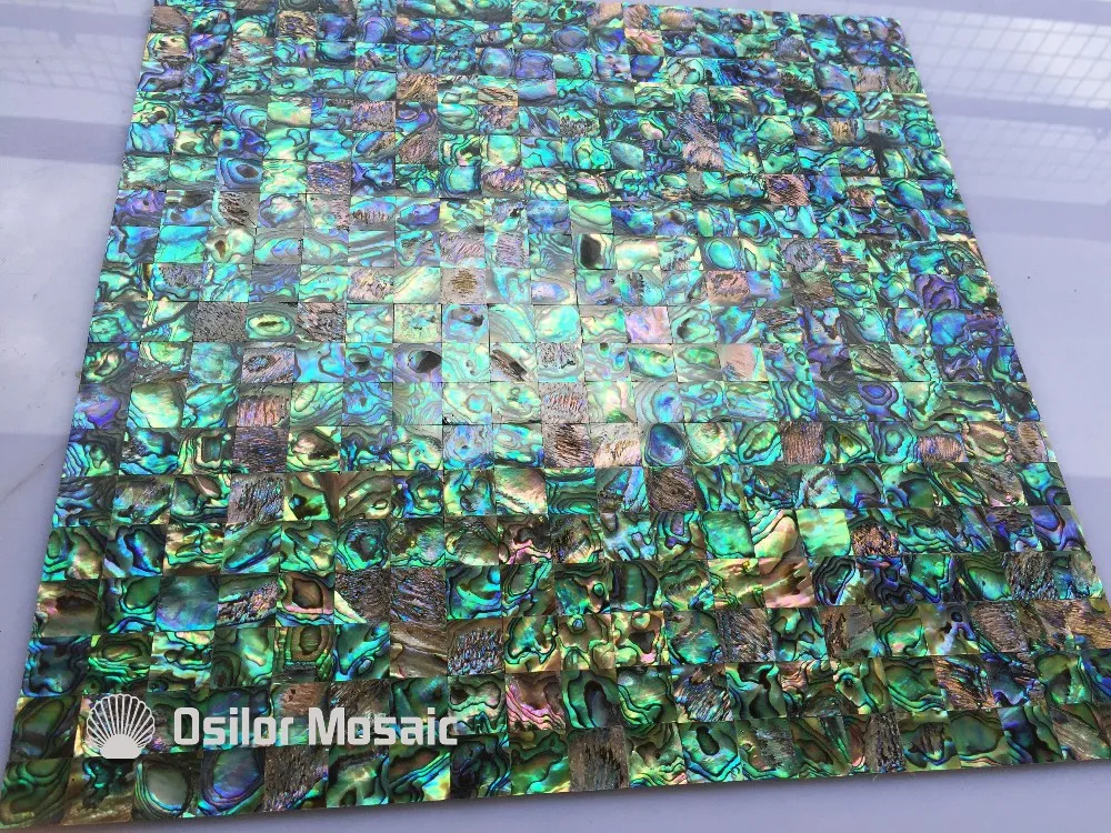 Морская раковина abalone paua раковина бесшовная перламутровая мозаичная плитка для интерьера дома декоративная настенная плитка 1 шт