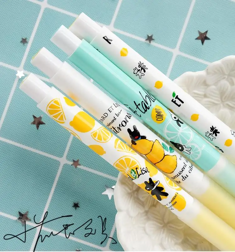 Механические карандаши 0 5 мм Мягкие резиновые ручки захватывающие Мультяшные