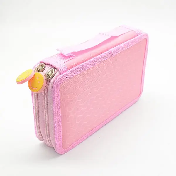4 этаж пенал Красочные Kawaii estuche escolar pencilcase trousse scolaire stylo пенал канцелярские принадлежности - Цвет: 2th floor Pink