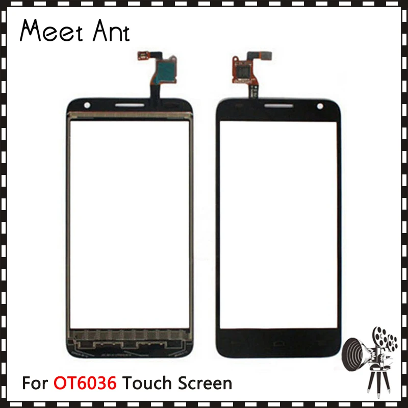 Экранный дигитайзер (сенсорный дисплей) для Alcatel One Touch Idol 2 Mini S OT6036 6036D 6036A, 4.5 дюйма, в комплекте 10 штук.