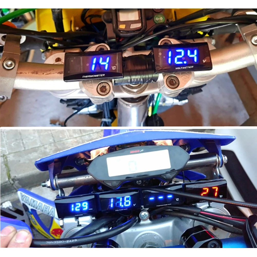 CNC алюминиевая температура воды для скутера гоночного мотоцикла Температурный