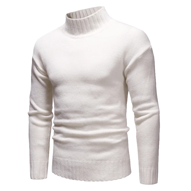 Свитер мужской новый осенний 2018 s свитер повседневный водолазка черный и белый