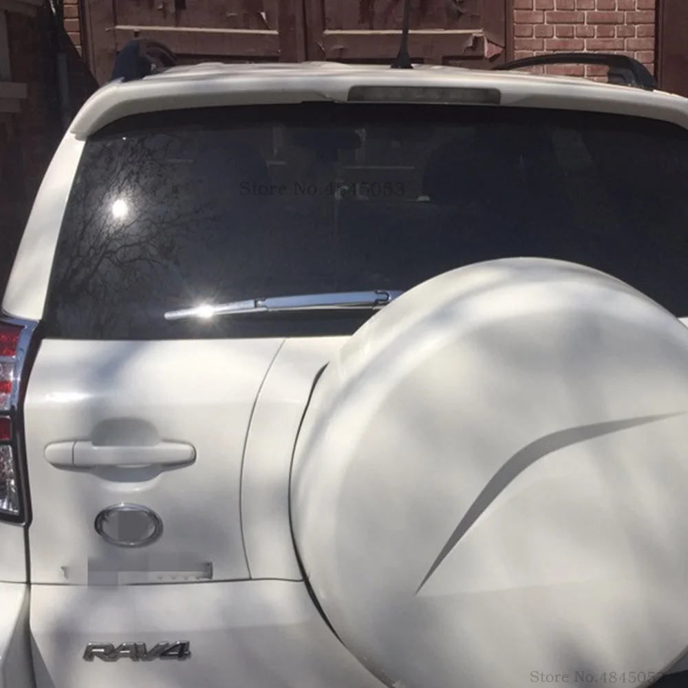 Накладка на заднее стекло для Toyota RAV4 RAV 4 хромированная накладка из АБС пластика