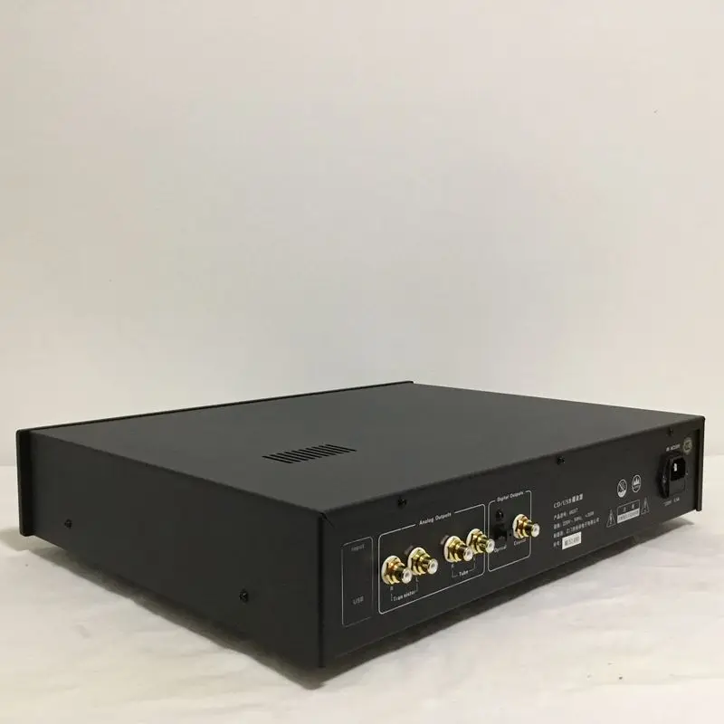 HIFI тюбик CD-плеер с GE5670 высокое качество движения и PCM1795 стандартная версия черный или Withe панель 220 В аудио