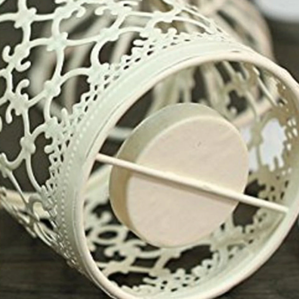 40 # креативный Металлический Подсвечник для птичьей клетки свадебный подсвечник