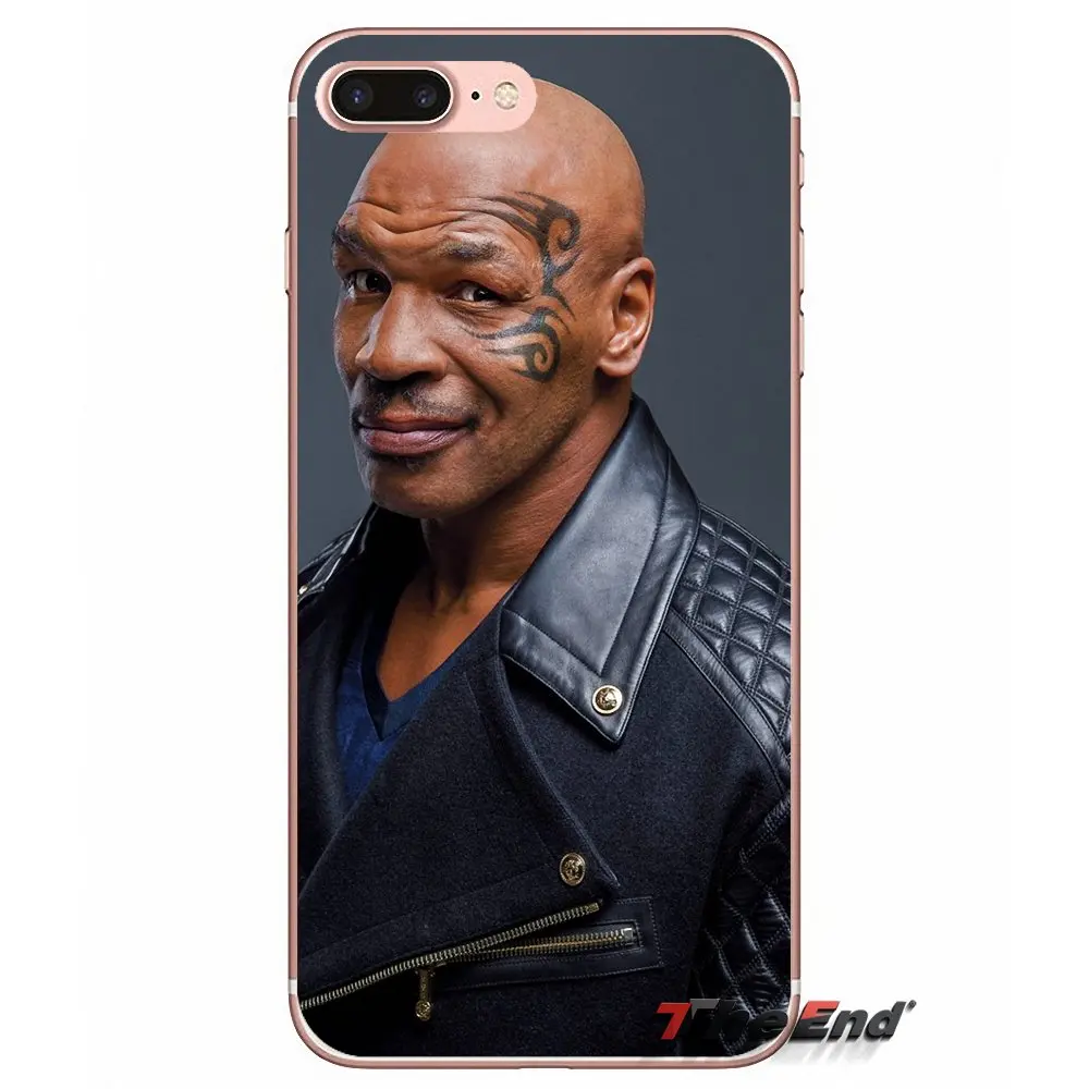 Силиконовый чехол для iPhone X 4 4S 5 5S 5C SE 6 6S 7 8 Plus Samsung Galaxy J1 J3 J5 J7 A3 A5 2016 2017 Mike Tyson Pro Boxing