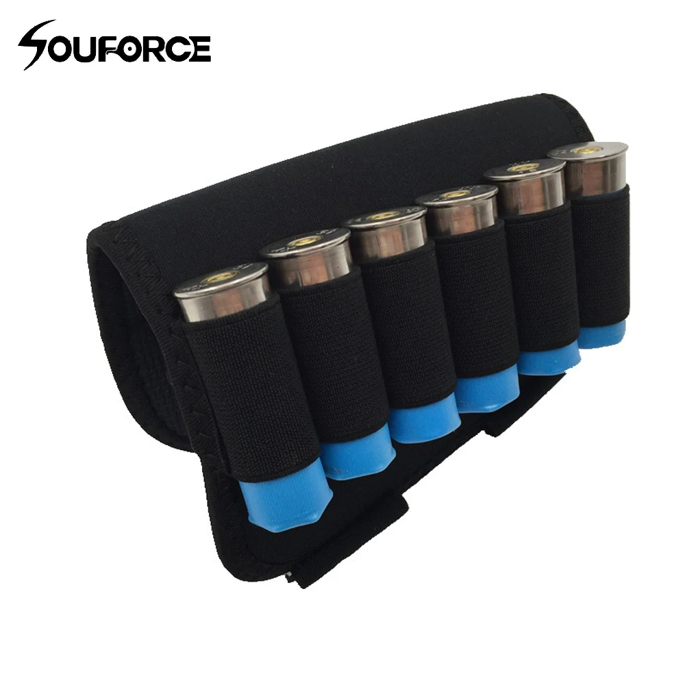 Тактический 6 Круглый приклад для дробовика оболочки страйкбол пуля держатель 12