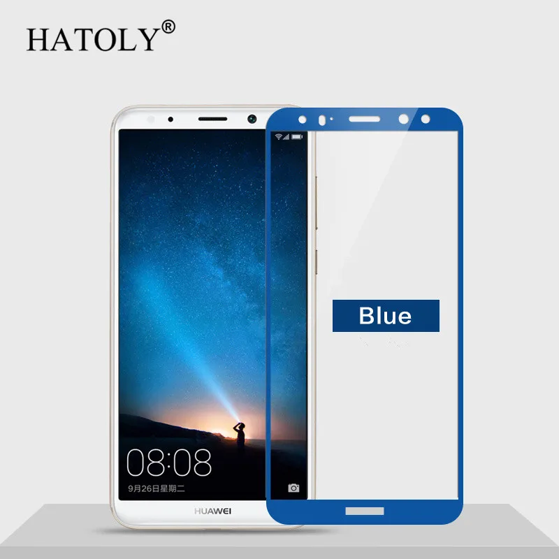 Защитная пленка для экрана huawei mate 10 20 Lite из закаленного стекла для huawei Nova 2i 3i 5 Pro glass Honor 9i 10 20 Lite с полным покрытием