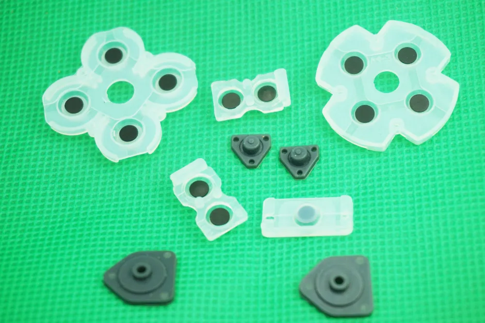 Силиконовые проводящие прокладки для контроллеров PS4 Запчасти ремонта кнопок |