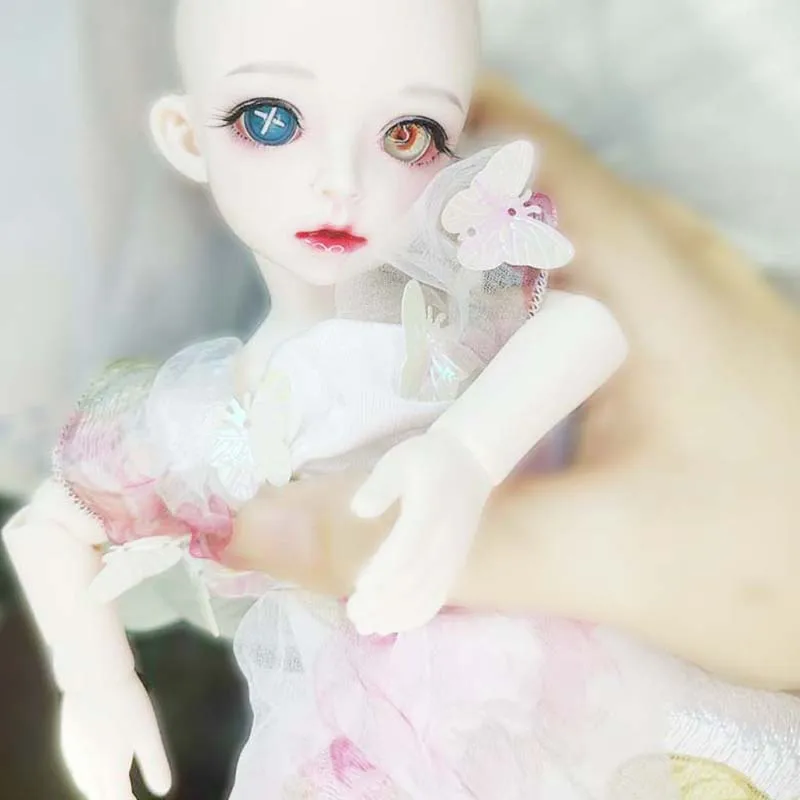 Bjd глаза синий крест X кукла DIY plalstic BJD глазные яблоки 12 мм 14 16 18 20 22 круглый sd msd 1/3 1/4