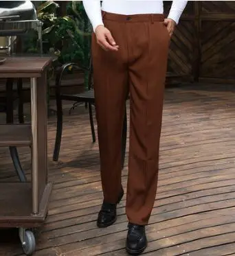 Мужские осенние брюки для официанта|restaurant pants|waiter uniformrestaurant uniform pants |